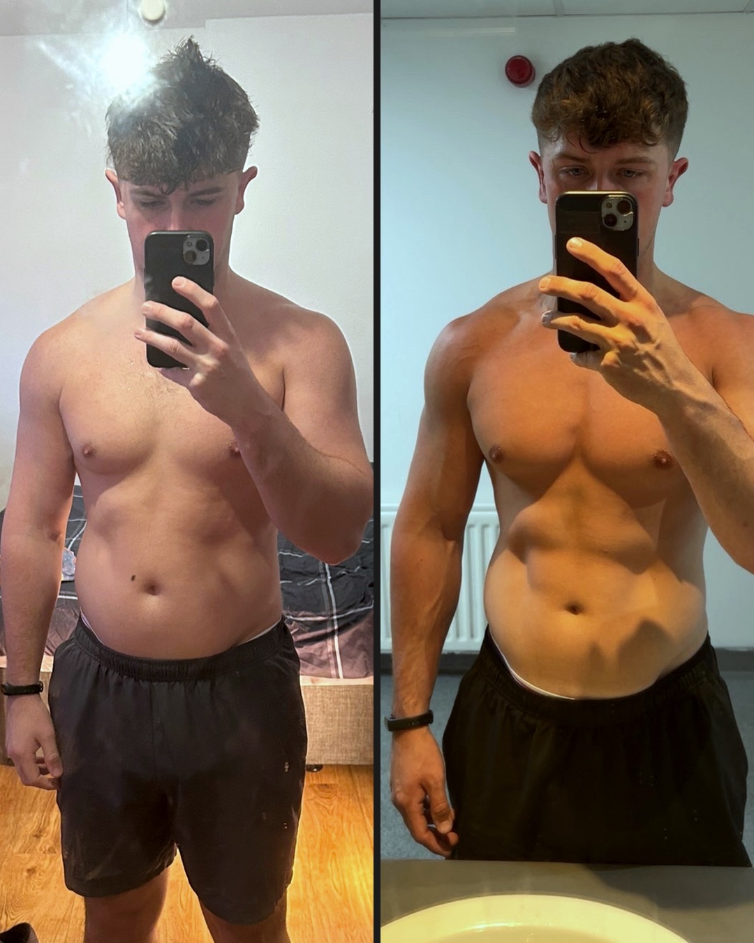 Harry before and after transformation